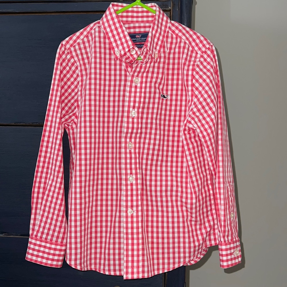 Boys Vineyard Vines Whale Shirt, like new